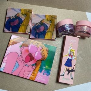 Colourpop x Sailor Moon collab makeup set
